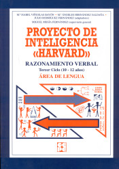 Proyecto de inteligencia harvard. Primaria. Razonamiento verbal de Ciencias de la Educación Preescolar y Especial