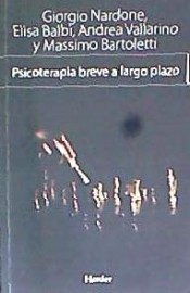 PSICOTERAPIA BREVE A LARGO PLAZO de HERDER EDITORIAL