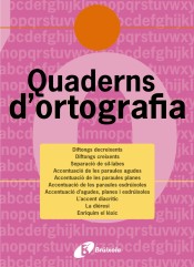 Quadern d ' ortografia 9 de Editorial Brúixola