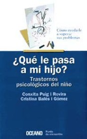 ¿Que le pasa a mi hijo?: trastornos psicológicos del niño