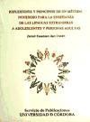 Reflexiones y principios de un método novedoso para la enseñanza de lenguas extranjeras a adolescentes y personas adultas de Servicio de Publicaciones de la Universidad de Córdoba