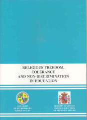 Religious freedom, tolerance and non-discrimination in education