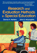 Research and Evaluation Methods in Special Education de Sage Publications Ltd