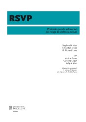 RSVP : protocolo para la valoración del riesgo de violencia sexual de Universidad de Barcelona. Publicaciones y Ediciones = Universitat de Barcelona. Publicacions i Edicions