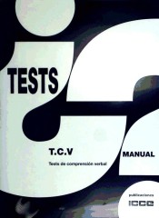 TCV. Test de Comprensión Verbal. Juego completo de Instituto Calasanz de Ciencias de la Educación