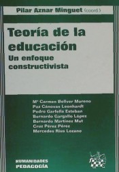 Teoría de la educación . Un enfoque constructivista