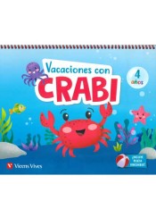 VACACIONES CON CRABI (4 AÑOS) de Editorial Vicens Vives