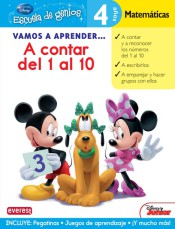 Vamos a aprender... A contar del 1 al 10. 4 años. Matemáticas de Editorial Everest, S.A.