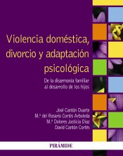 Violencia doméstica, divorcio y adaptación psicológica de Ediciones Pirámide